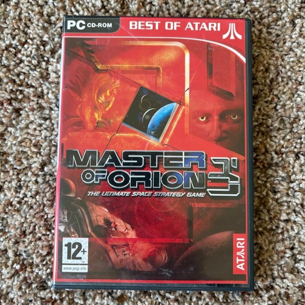 Master of Orion 3 2003 PC Windows 2-Disc 4X Space Strategy Simulation